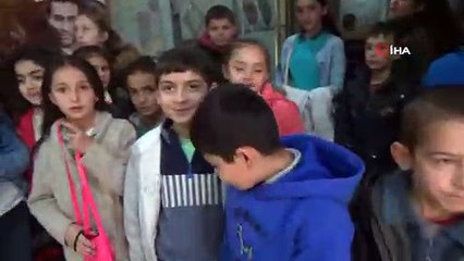 Hayatlarında ilk defa sinemaya gittiler