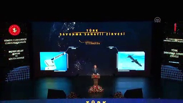 Cumhurbaşkanı Erdoğan: 'Özel sektörümüz çıktı ortaya, insansız hava aracını da silahlı insansız hava aracını da yaptı' - ANKARA