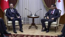 Gençlik ve Spor Bakanı Kasapoğlu, KKTC Başbakanı Erhürman ile görüştü - LEFKOŞA