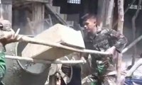 Bakti Kepada Negara, TNI Ikut Bangun Rumah Ibadah