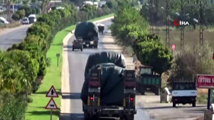 Sınır bölgelerine askeri sevkiyattan arşiv görüntüler