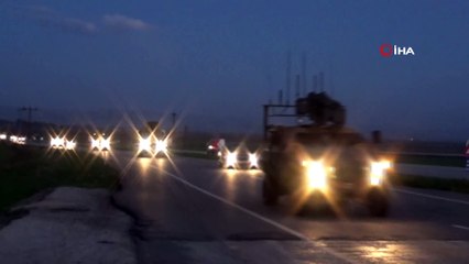 Hatay sınırına 30 askeri araç sevk edildi