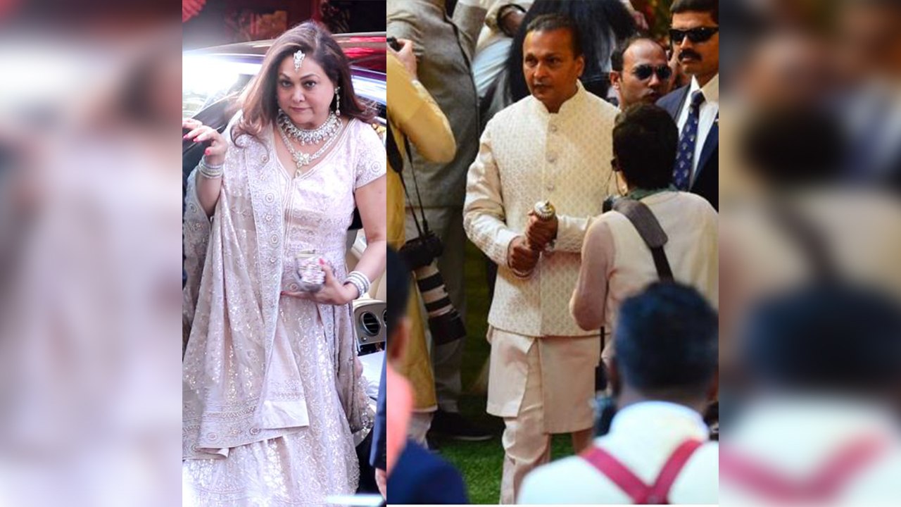 Isha Ambani Wedding: Anand Piramal की Baarat का welcome करने पहुंचे Anil Ambani, Tina Ambani|Boldsky