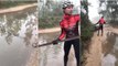 Ciclistas portugueses encontram armadilha nos Caminhos de Santiago