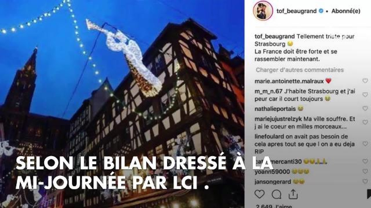 "Strasbourg, mon amour" : les people rendent hommage aux victimes de la fusillade