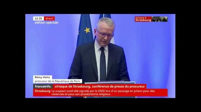 Le tireur de Strasbourg a crié Allah Akbar , annonce le procureur de Paris