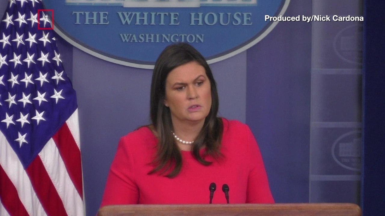 Sarah Sanders Says The President Promotes Gender Equality Calling Him 'A Fighter'