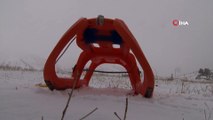 Elmadağ Kayak Merkezi kar yağışını bekliyor