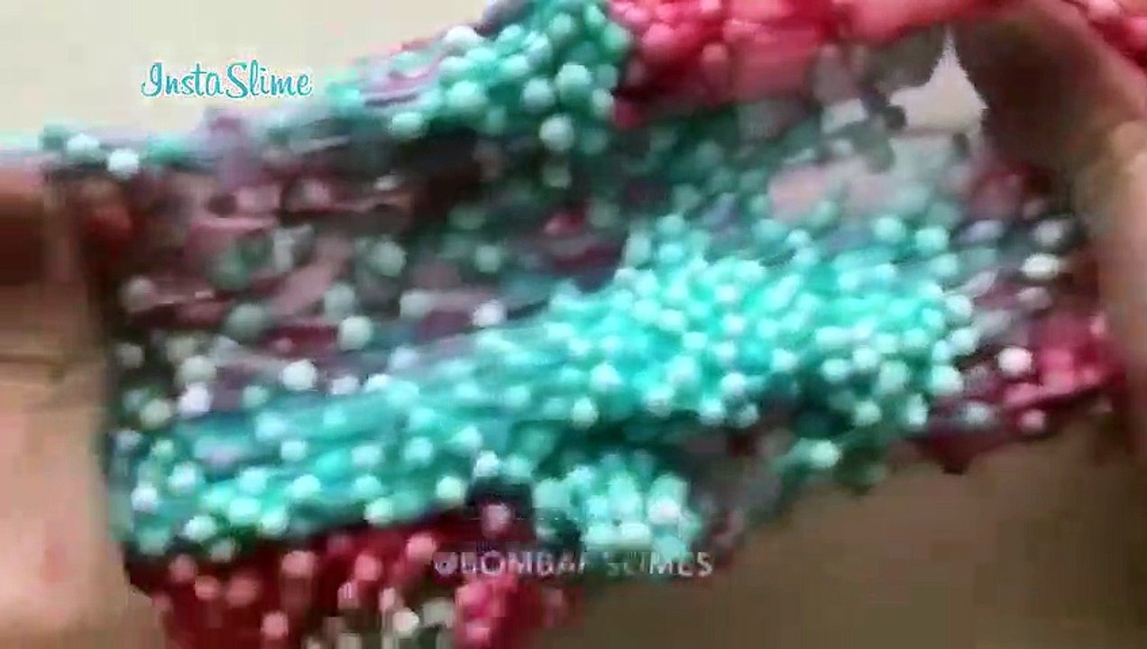 Satisfying Slime ASMR Compilation #15 - Crunch Slime ASMR
