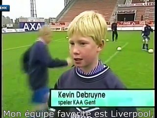 Kevin De Bruyne, adolescent au Racing Genk, c’était ça !