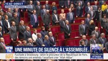 L'Assemblée nationale observe une minute de silence en hommage aux victimes de l'attaque de Strasbourg