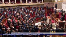Attaque à Strasbourg: Regardez la minute de silence qui s'est déroulée cet après-midi à l'Assemblée nationale - VIDEO
