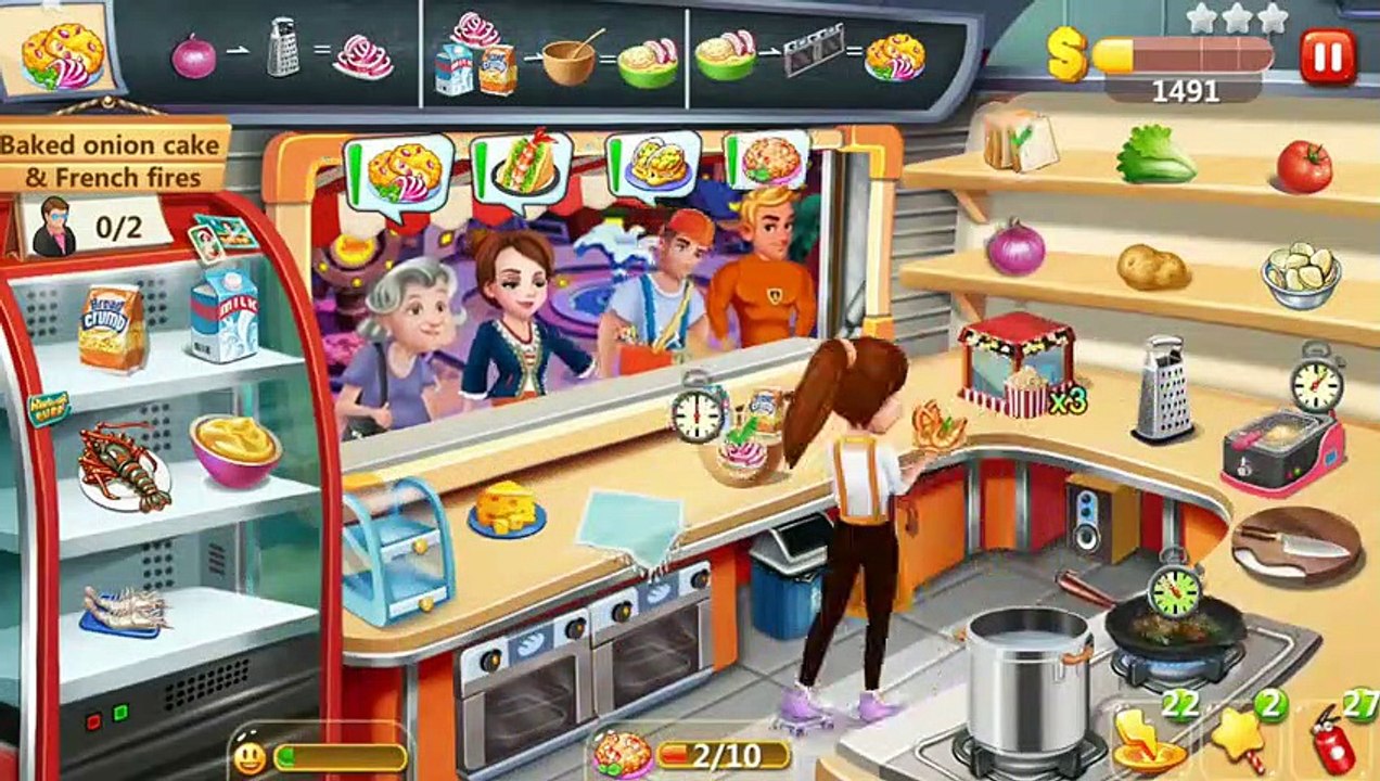 Rising Super Chef 2 (level 340) walkthrough/gameplay