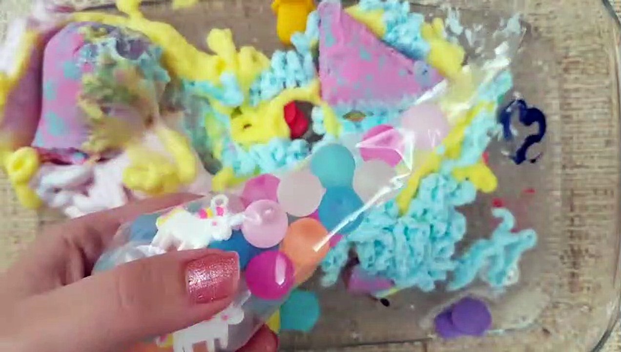 Adding too many ingredients into clear slime