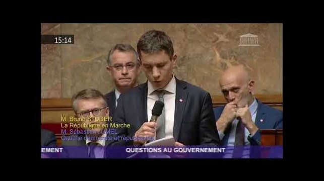 Après l'attaque de Strasbourg, le député alsacien Bruno Studer rend un hommage ému