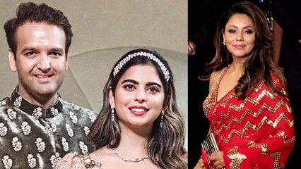 Isha Ambani Wedding: Gauri Khan looks STUNNING in Red Saree in Ambani Party | Boldsky