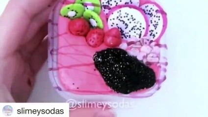 Satisfying FOOD slime! // diySatisfying