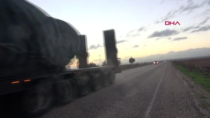 Kilis Suriye Sınırına Askeri Sevkiyat