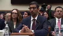 WATCH- Why does Trump's image appear under searches for 'idiot' Google CEO Pichai answers.