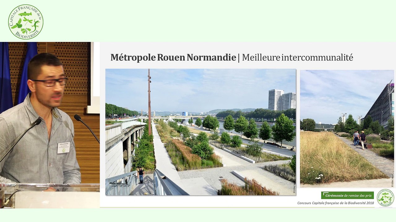 7 - Remise du trophée à la métropole de Rouen Normandie