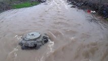 Siverek'te Aşırı Yağışlar Nedeniyle Ekili Araziler Sular Altında Kaldı