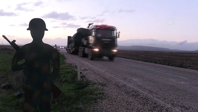 Suriye sınırına askeri sevkiyat - KİLİS