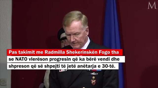 Gjenerali i NATO s, Fogo Koha që Maqedonia të anëtarësohet në NATO