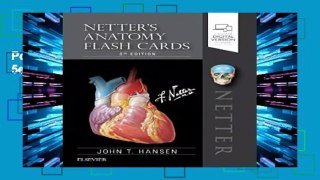 Popular Netter s Anatomy Flash Cards, 5e (Netter Basic Science)