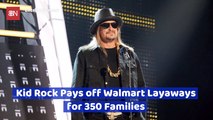 Kid Rock Makes 350 Families Very Happy