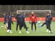 Manchester United Train Ahead Of Champions League Match Against Valencia