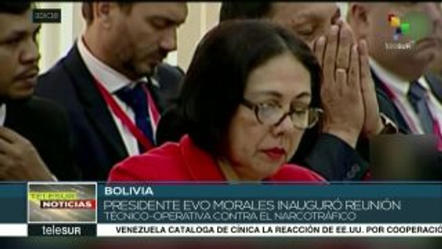 Bolivia: Evo Morales inaugura reunión regional contra el narcotráfico