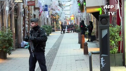 Intensa búsqueda del autor del tiroteo en Estrasburgo