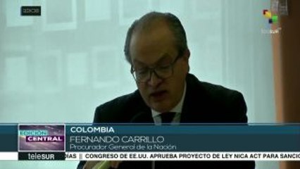 Colombia: procurador entrega a JEP expediente sobre crímenes de Estado