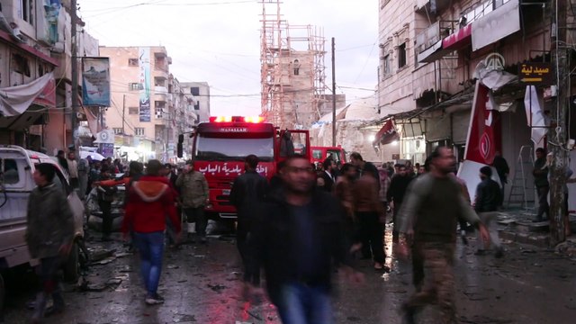 Fırat Kalkanı bölgesinde eş zamanlı terör eylemleri - BAB