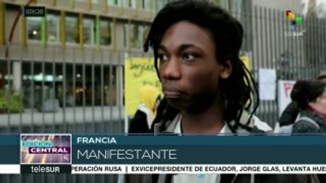 Estudiantes franceses rechazan medidas anunciadas por Macron