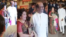 Isha Ambani Wedding : Rajinikanth's Thalaiva Entry with Wife Latha at Antilia | Filmibeat