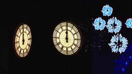 happy new year 2019 status / 3D clock count down