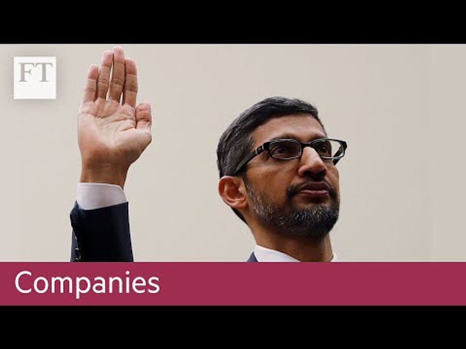 Google boss testifies before Congress