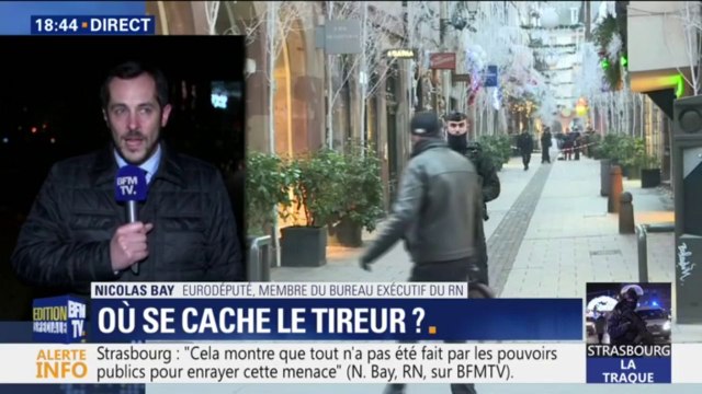 Strasbourg: Nicolas Bay estime que tout n'a pas été fait par les pouvoirs publics pour enrayer cette menace