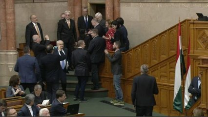 В Венгрии приняли "рабский закон"