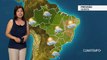 Previsão Brasil – Alto de risco de temporais no Sul e Norte