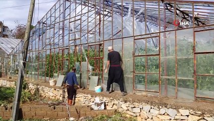 Antalya'da hortum seraları vurdu