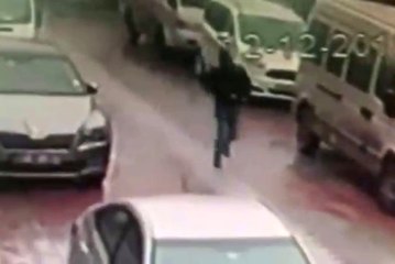 Silahlı Saldırının Ardından Böyle Kaçtı