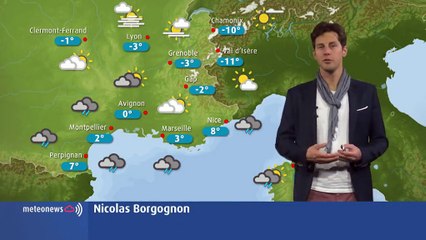 Votre météo du jeudi 13 décembre : toujours du froid, de -3°C à Grenoble à -11°C à Val d'Isère