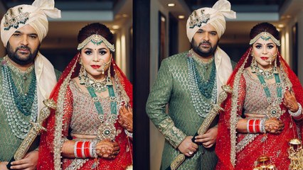 Kapil Sharma & Ginni Chatrath's FIRST Photo as bride & groom; Check Out | Boldsky