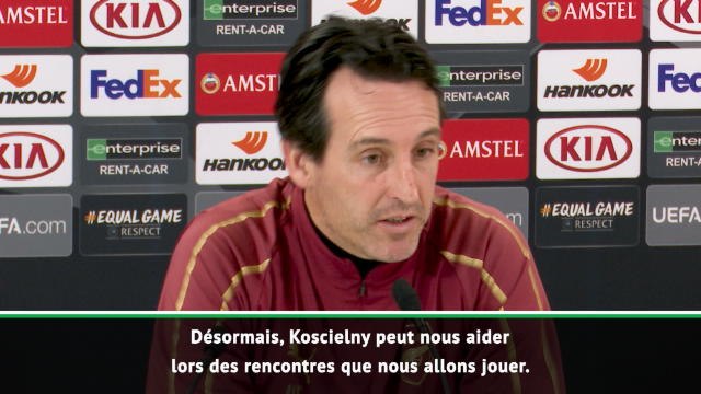Arsenal - Emery : ''Koscielny est notre capitaine''