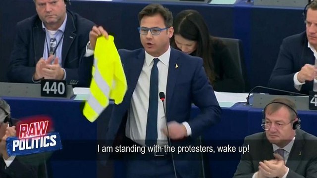 Raw Politics: MEPs' moment of silence for Strasbourg victims turns political