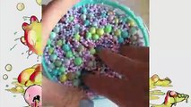 DIY Satisfying Slime - Slime Cake  #15 Flubber | Crunchy | Fluffy | Edible | Glitter Slime