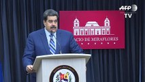 Maduro vincula a Brasil con supuesto plan de EEUU en su contra