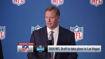 Goodell, Mark Davis announce 2020 draft will be held in Las Vegas
